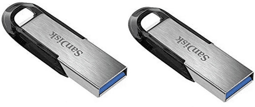 SanDisk 16GB Pendrive Ultra Flair USB 3.0 Flash Drive Pack of 2 Compatible with Audio Player, Desktop Computer, Laptop, Mobile, Netbook, Tablet, Television USB 3.0 Metal Case (Silver) view 2