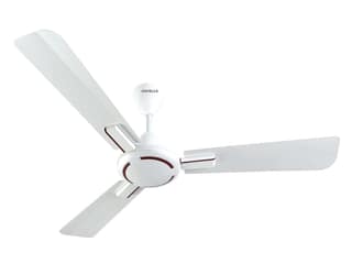 Havells Ambrose 1200mm Energy-Saving High-Speed Ceiling Fan, Cola Espresso - Pearl White Wood