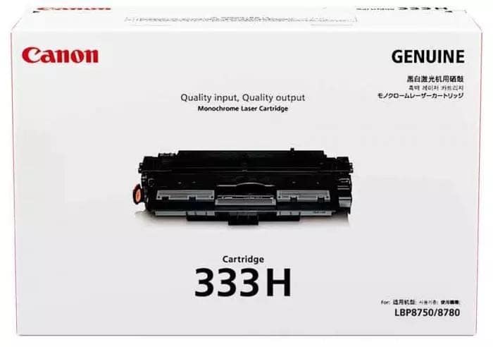 Canon Crg-333h Black Original Toner Cartridge