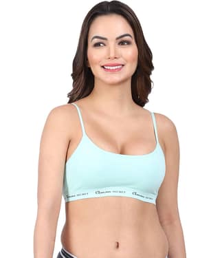 AMOUR SECRET Pack of 1 Cotton Blend Non Padded Teenage Bra For Women ( White )