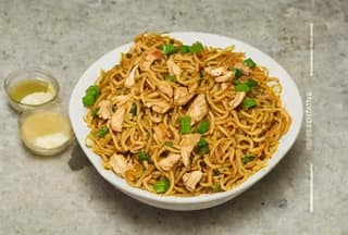 Chicken noodles