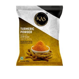 KAS Turmeric Powder - Pack of 5, 200gm each