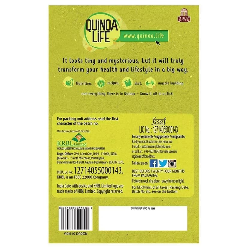 India Gate Quinoa 500 Gms view 2