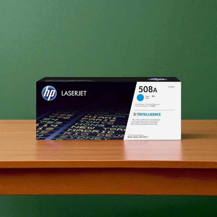 Hp 508a Cyan Original Laserjet Toner Cartridge (cf361a) view 2