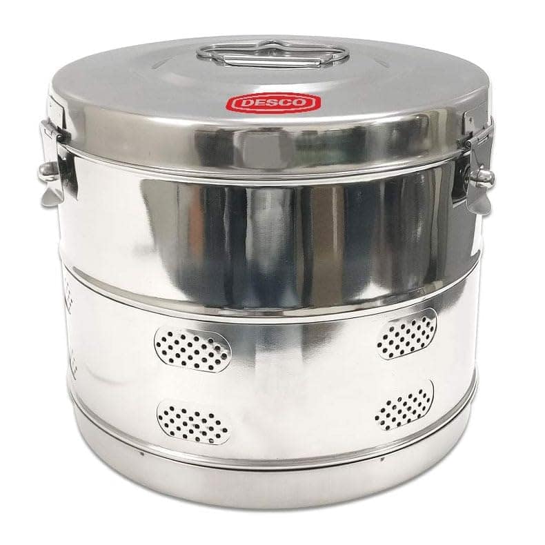 6x 6 Stainless Steel Dressing Drum Jointed Deluxe Quality view 2