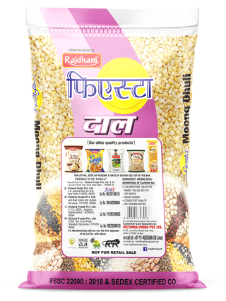 Rajdhani Moong Dhuli, 30 Kg
