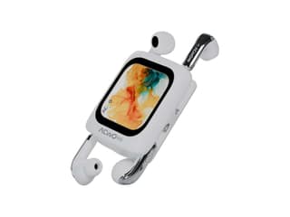 ACwO Fire Prime TWS Earbuds (in-Ear & Half-in-Ear in 1 Case), Smart HD Display + 40dB ANC (in-Ear), 80 Hrs Playtime, 4 Mics AI-ENC, 3D Spatial Sound - Prime White