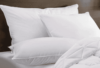 EASTTARDOMM Polyester Fibre Solid Sleeping Pillow Pack of 3 | White | Size – 16 x 26 Inches |