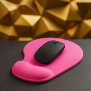 Comfortable Silicone Mouse Pad with Jel Mouse Pad For All type Multiuse Mouse Pad ( Mix Color )