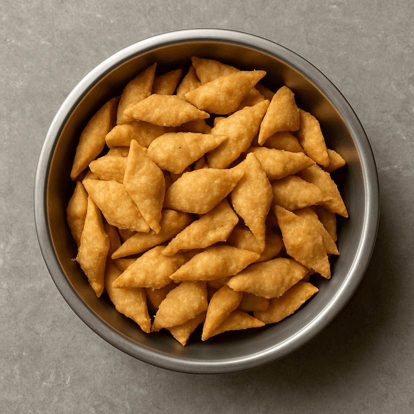 Munna Corner Store's nimki - crunchy indian snack view 2