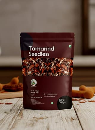 Premium Seedless Tamarind - 500 gm Pack