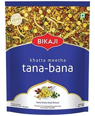Bikaji No 1 - Authentic Indian Snack | Tana Bana | Khatta Meetha | 400 Gm Pack