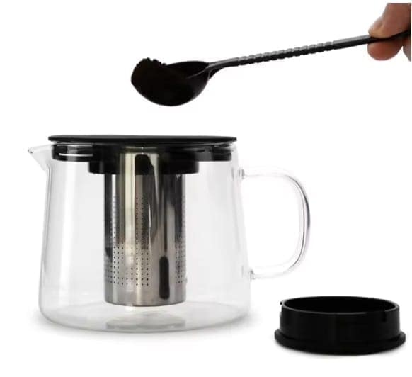 The Bean Co Roasters Cold Brew Coffee Maker | 1 Litre | Heat-resistant borosilicate glass | Stylish design view 2