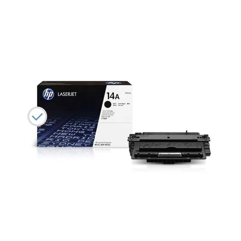 HP 14A Black Original LaserJet Toner Cartridge (CF214A)