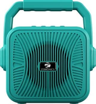 ZEB-COUNTY 2 Portable TWS Wireless Speaker,10h* Playback with FM Radio 3 W Bluetooth Speaker (Blue, Mono Channel)