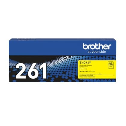 Brother TN 261 Yellow Toner Cartridge view 2