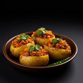 Punjabi Aloo Bharwan