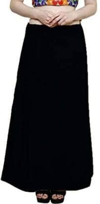 Sabhyatam Girls/Women's 100% Pure Cotton Petticoat Saree Petticoat (Waist Size - 42 Inch)