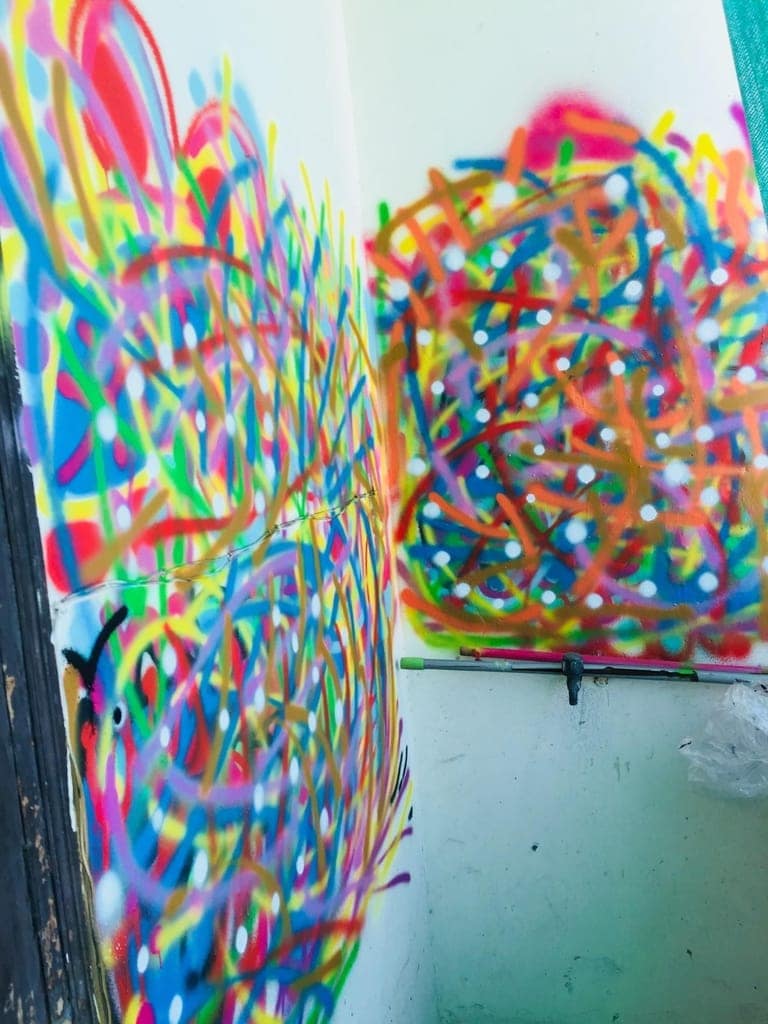 HOME MURAL ABSTRACT PART 1 view 2