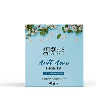 Globus Naturals Anti Acne Facial Kit, 40gm