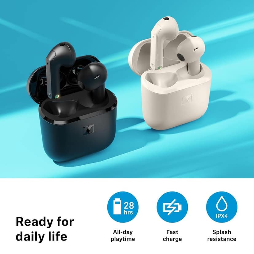 Sennheiser ACCENTUM Open True Wireless Earbuds-Smart Touch view 2