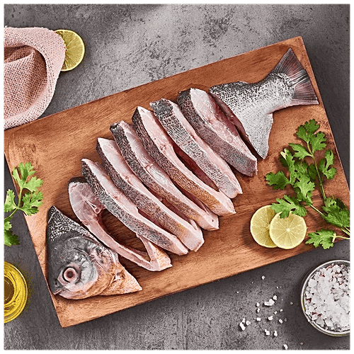 Fresh Silver Pomfret Fish Whole - Premium Seafood view 2