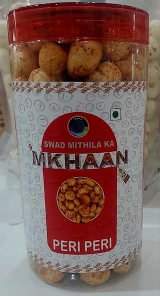 MKHAAN SWAD MITHILA KA, Roasted Makhana | PERI PERI |Flavored makhana