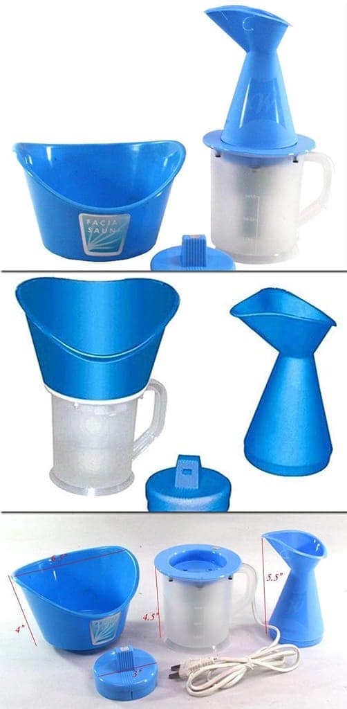 Nawani Steamer Vaporiser 3 in 1,For Cold Cough Skin Care view 2