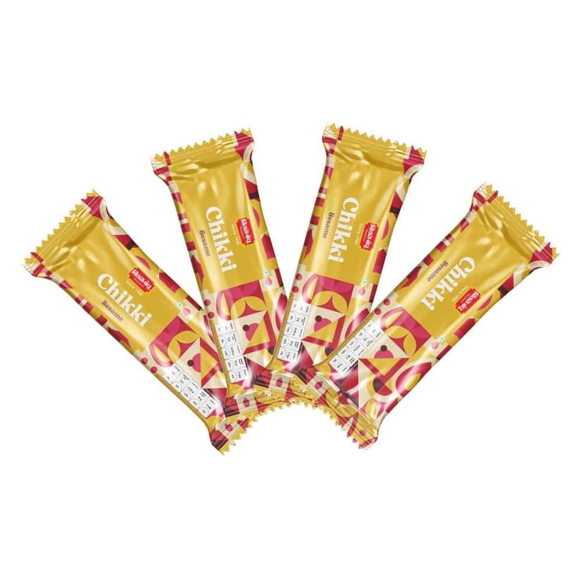 Sesame Chikki, 112 gm (Pack of 4)