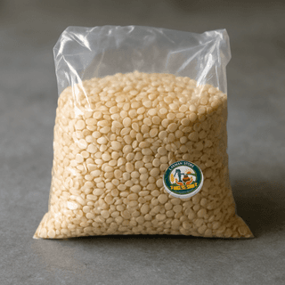 Laxman Store's urad dal (split black gram)