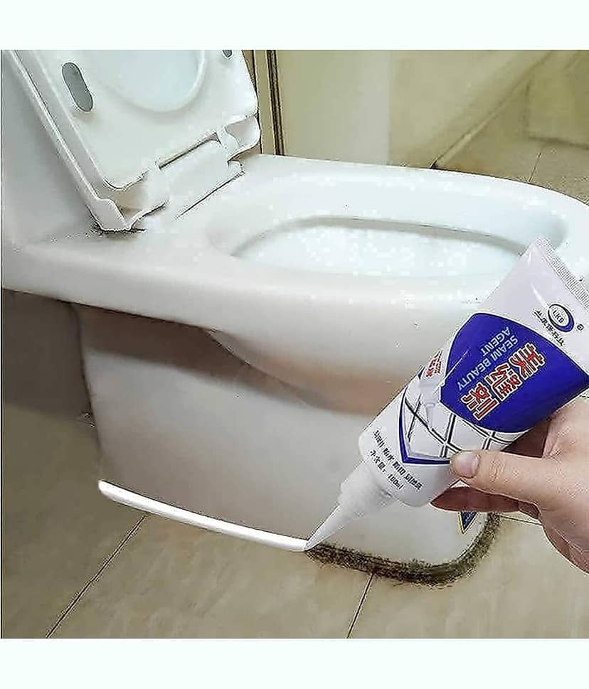 Waterproof Tile Gap Crack Grout Filler Silicone Sealant(180ml) for Home, Bathroom and Kitchen Pack of 1 view 2