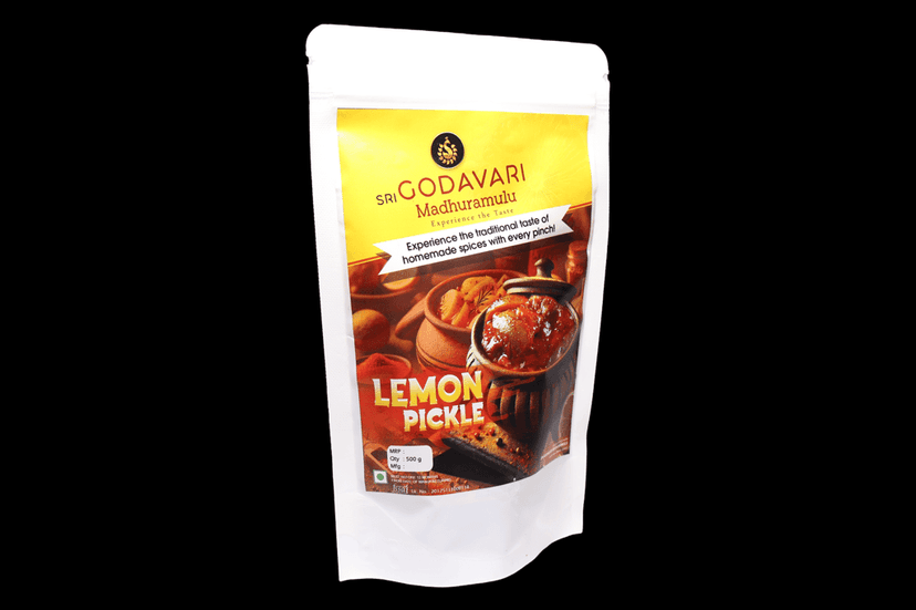 Sri Godavari Madhuramalu Lemon Pickle-250g view 2