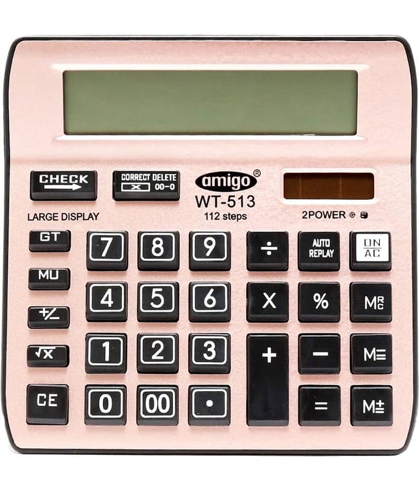 Amigo 12 Digits Basic Calculator