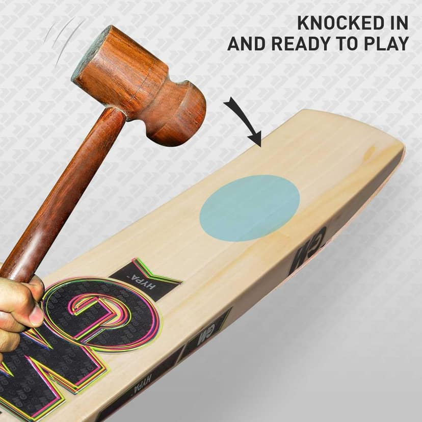 TEKNAXO | GM Hypa Bullet English Willow Cricket Bat for Mens view 2