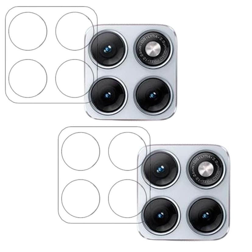 ISAAK Back Camera Lens Protector compatible for Moto Edge 70 Fusion (Pack of 2) view 2