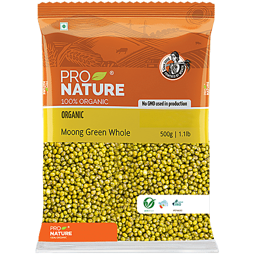 Pro Nature Moong Whole 500G