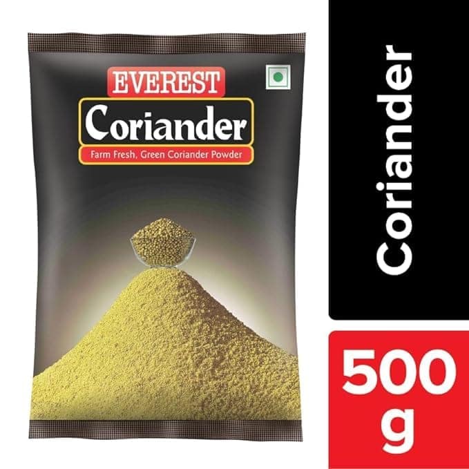 Everest Spices | Coriander Powder | Dhania Powder | 500 Gm Pack view 2