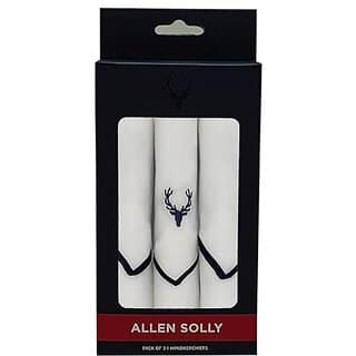 Pack of 3 Allen Solly Cotton Men's White Handkerchiefs view 2