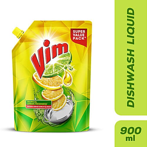 Vim Liquid Pouch 900ml
