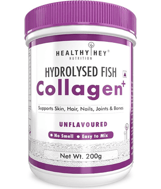 HEALTHYHEY NUTRITION Hydrolyzed Fish Collagen Peptide 200 gm