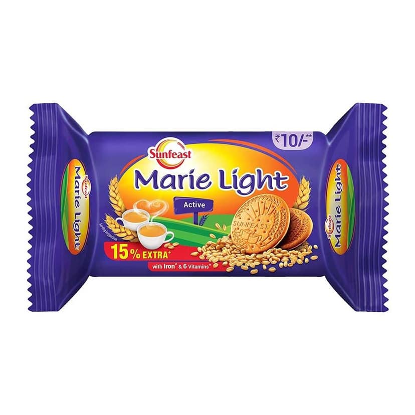 Sunfeast Marie Light Active Biscuits, 81 gm