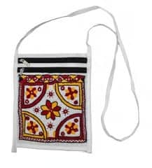 Labelbysangeeta; Cotton embrodery handbag. view 2