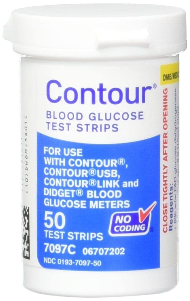 Contour Blue Blood 100 Strips Glucose Test Strips (Pack of 2) view 2