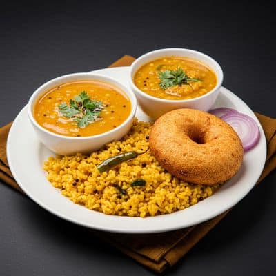 Bisi Bele Bath Vada Combo