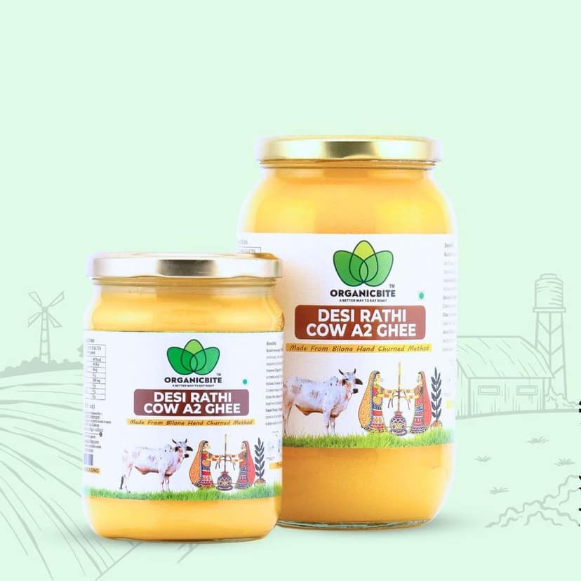 A2 Vedic Rathi Cow Ghee view 2