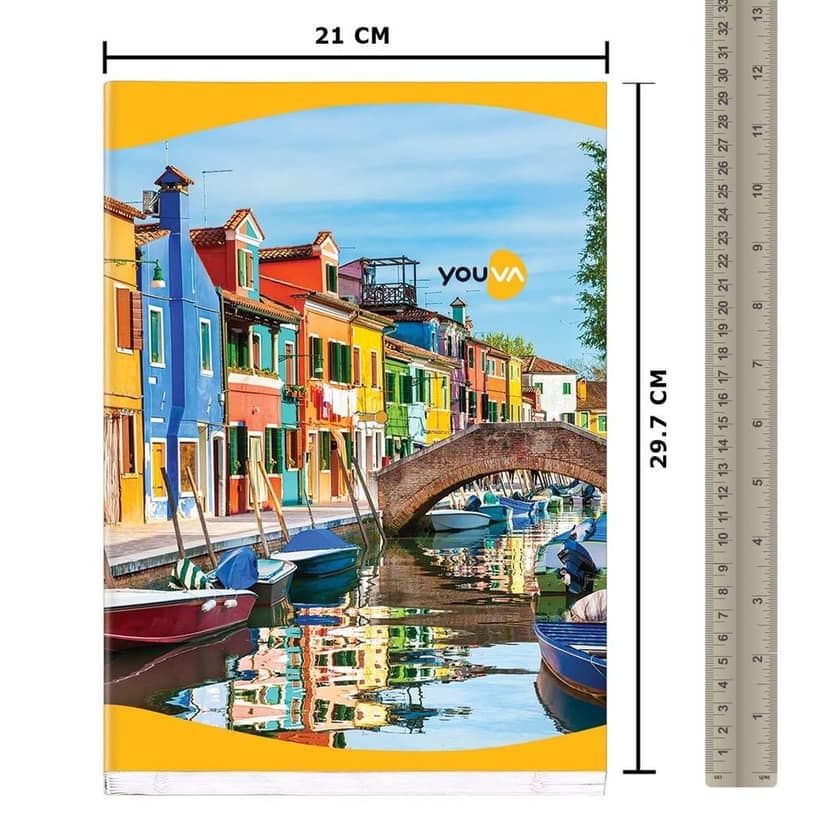 Navneet Youva | Soft Bound Long Book | 21 cm X 29.7 cm | Single Line | Pack of 6| 172 Pages view 2