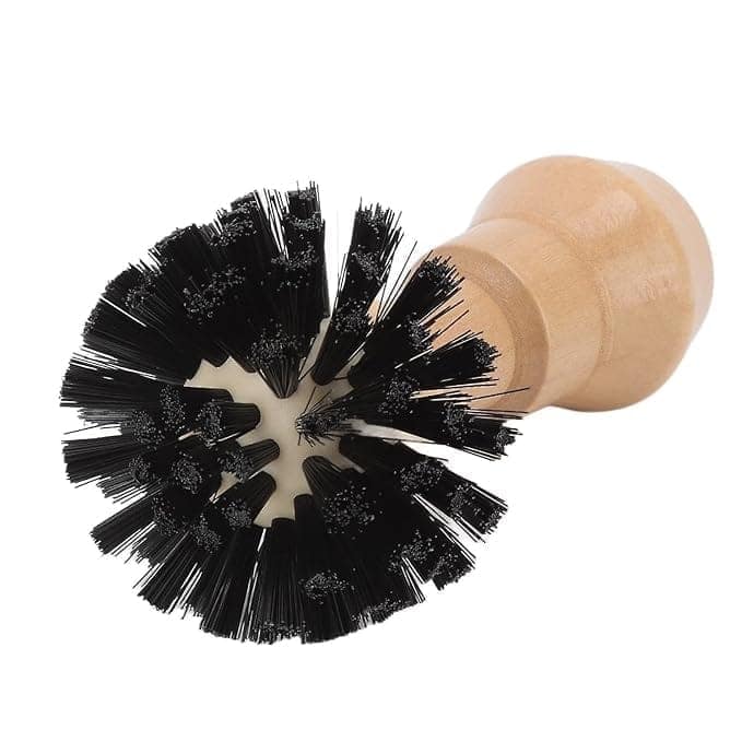 The Bean Co Roasters Portafilter Cleaning Brush | 58 MM | Professional Portable Coffee Tamper Cleaning Brush view 2