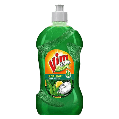 Vim Dishwash Gel Liquid Anti Bacteria 500ml