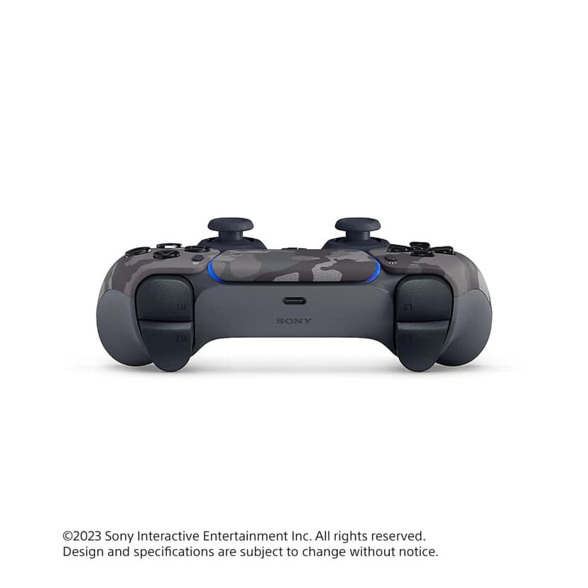Sony PS5 DualSense Wireless Controller Grey Camo |Playstation 5| view 2