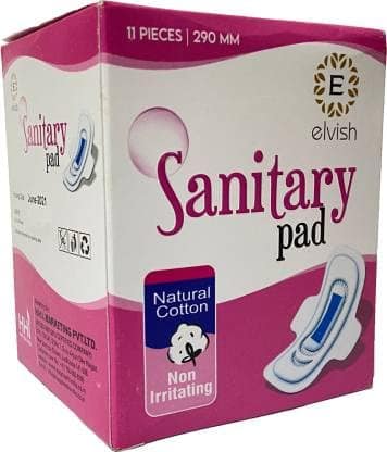 Elvish Sanitary Pads - 11 Pieces - Comfort & Protection